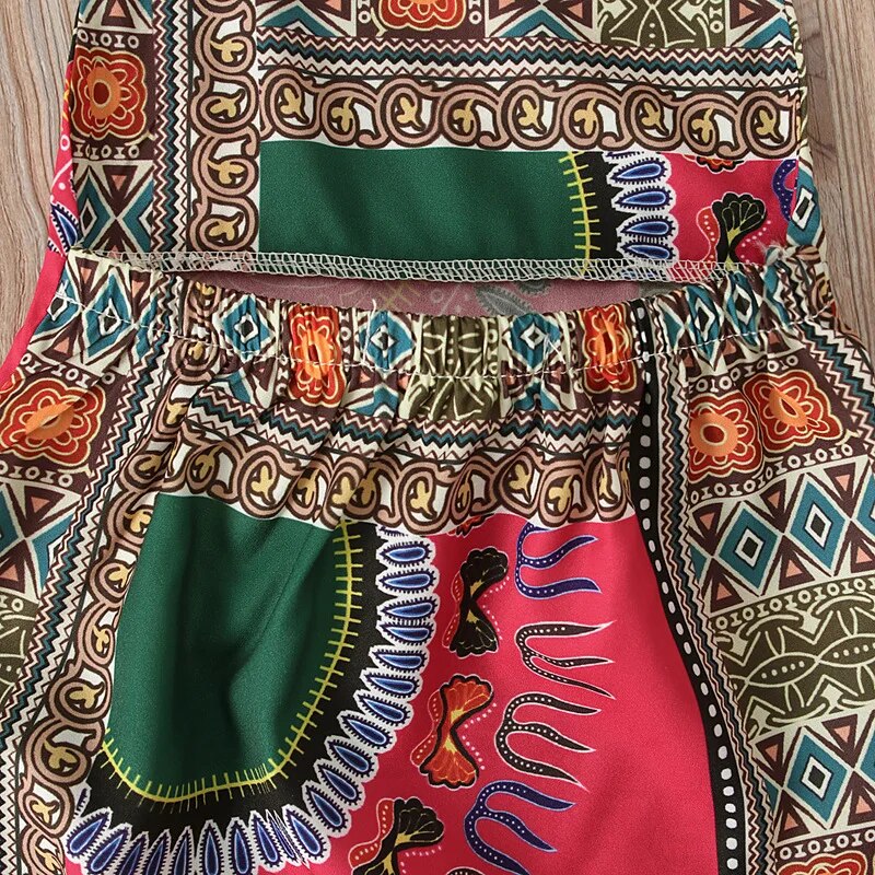 Baby Girl African Dashiki Dress