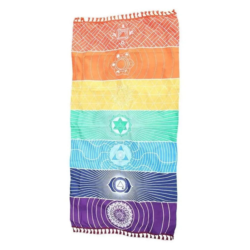 Chakras Meditation Yoga Rug