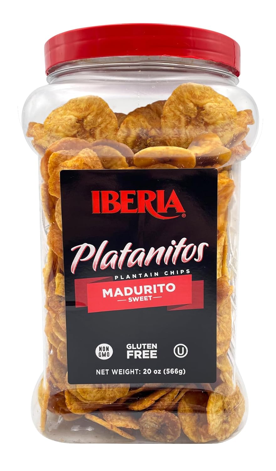 Iberia Maduritos Naturally Sweet Plantain Chips- 20 Ounce (Pack of 1)