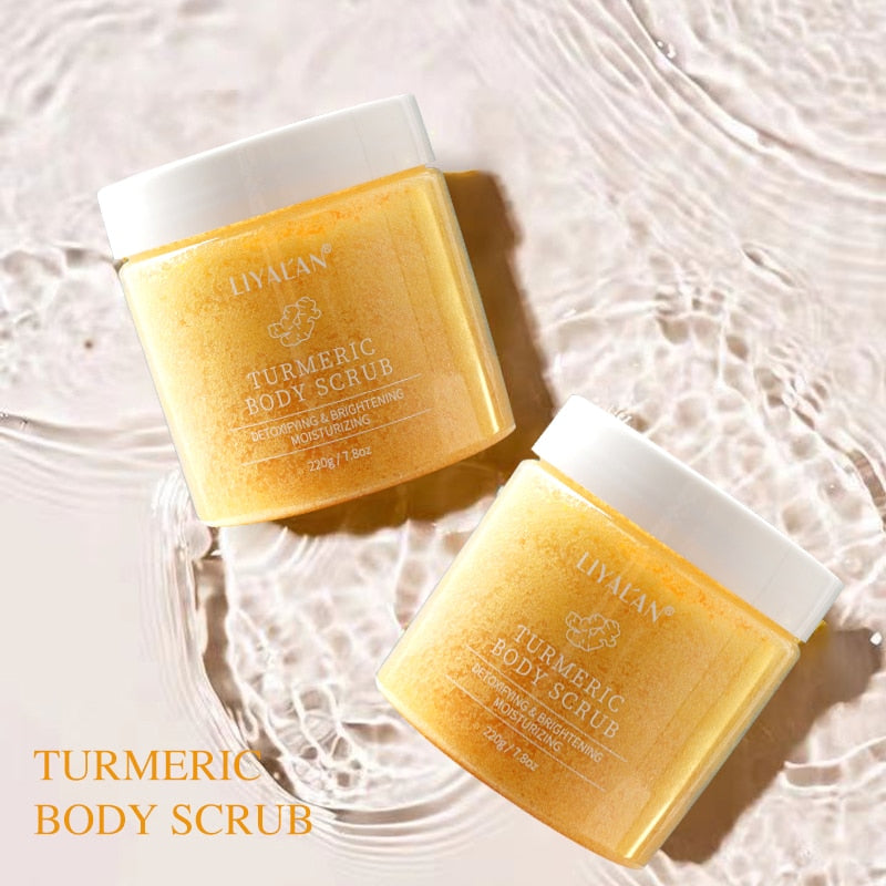 Turmeric Anti Acne Face Exfoliating Body Scrub