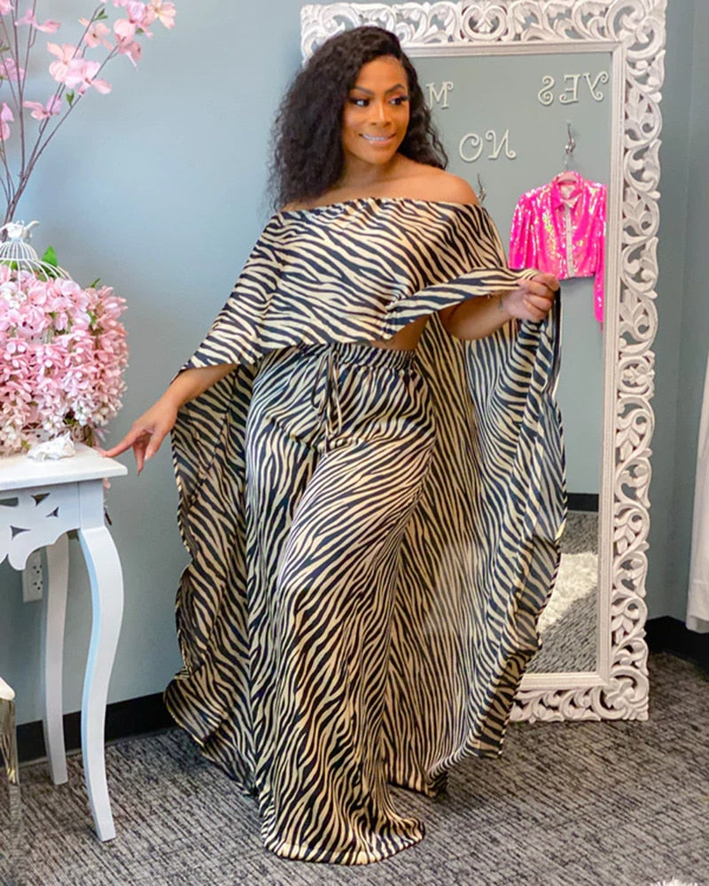 2 Piece African Animal Set