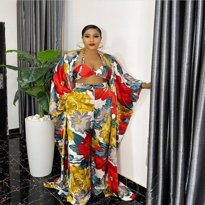 African Abaya Women Sets