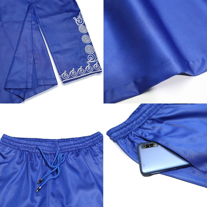 2 Pc Dashiki Pants Set