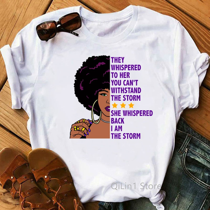 Femme Black Girl T Shirt