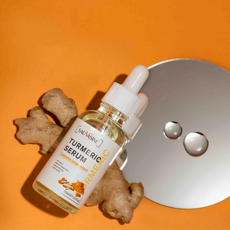 Tumeric Glow to Lightening Dark Spot Corrector Face Whitening Serum