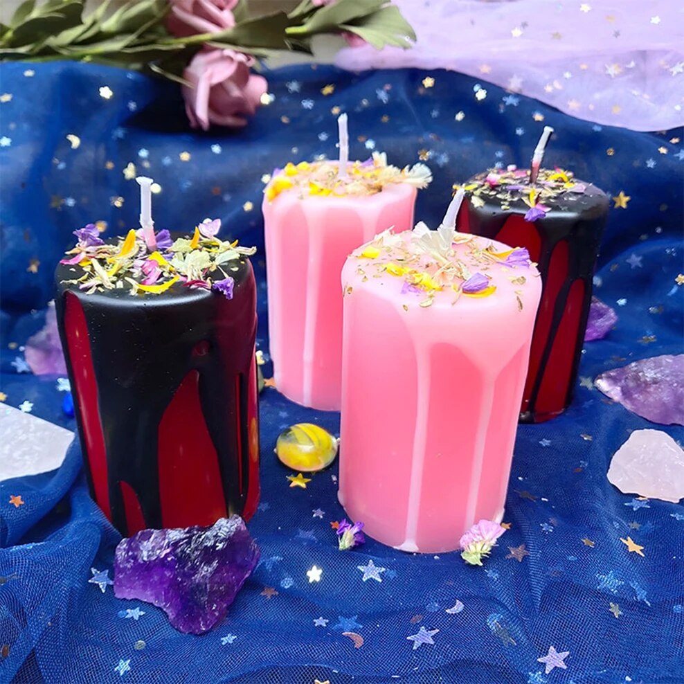 Western Ritual Herbal Candle