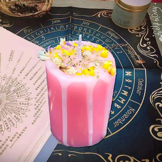 Western Ritual Herbal Candle