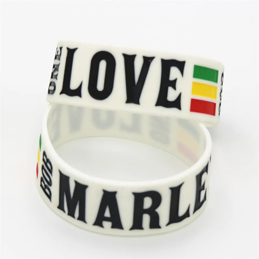 Bob Marley Silicone Wristband