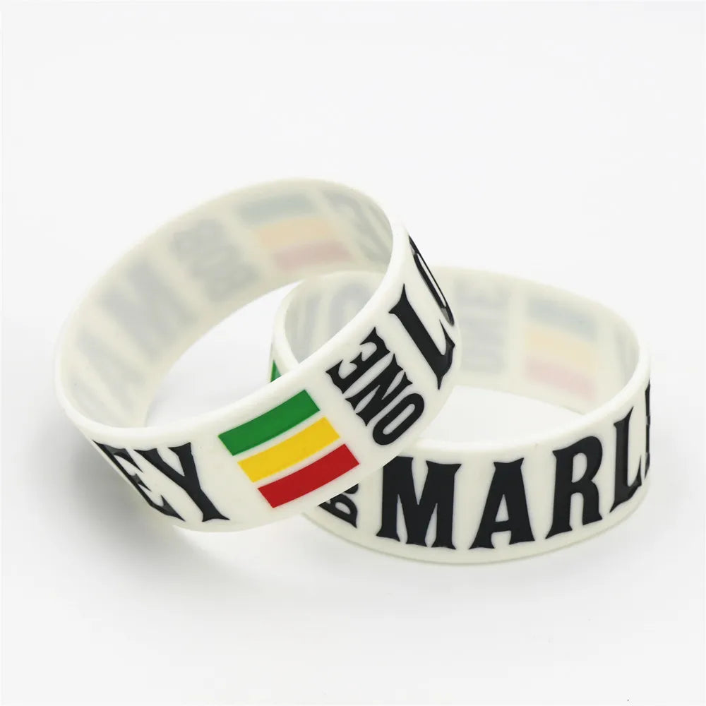 Bob Marley Silicone Wristband