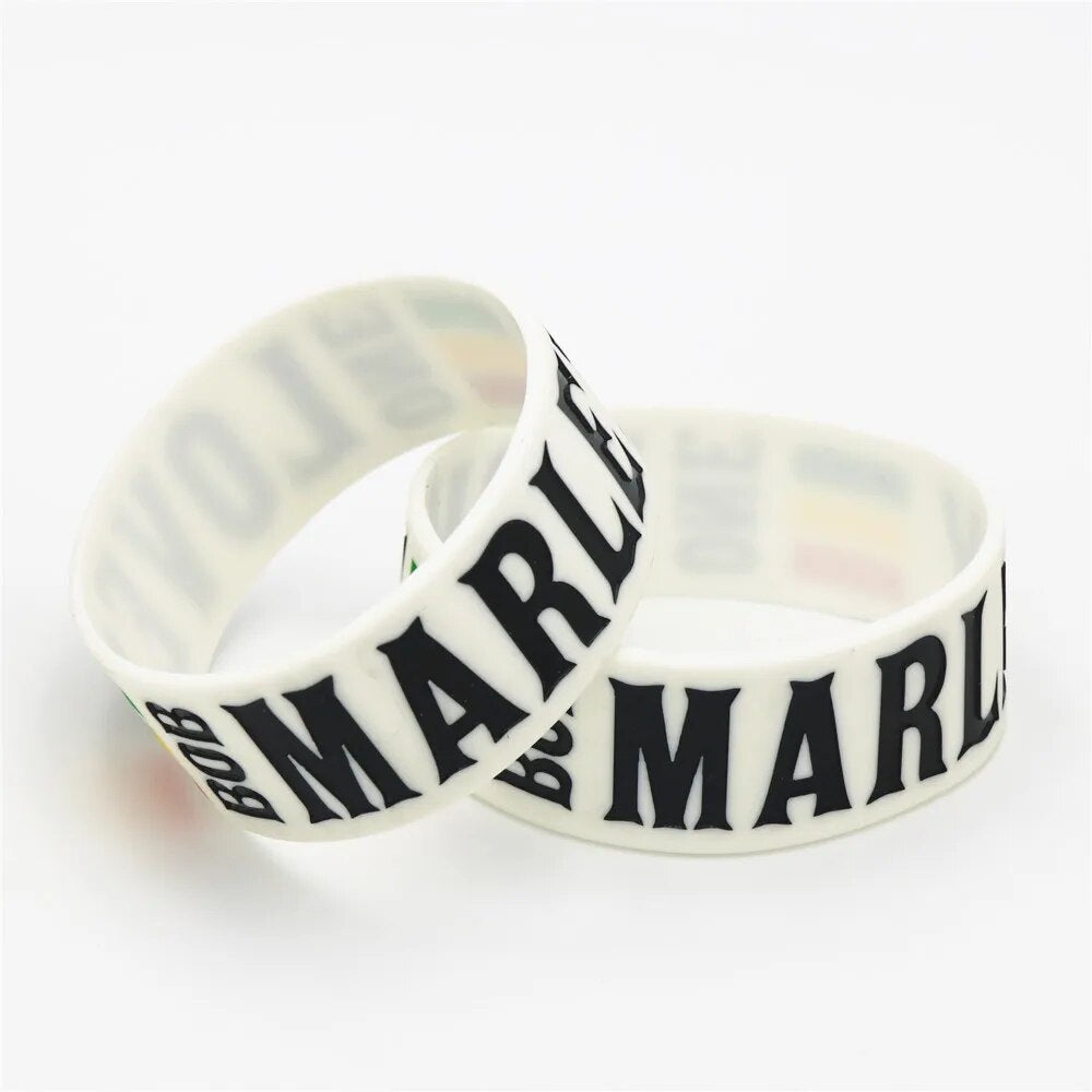 Bob Marley Silicone Wristband