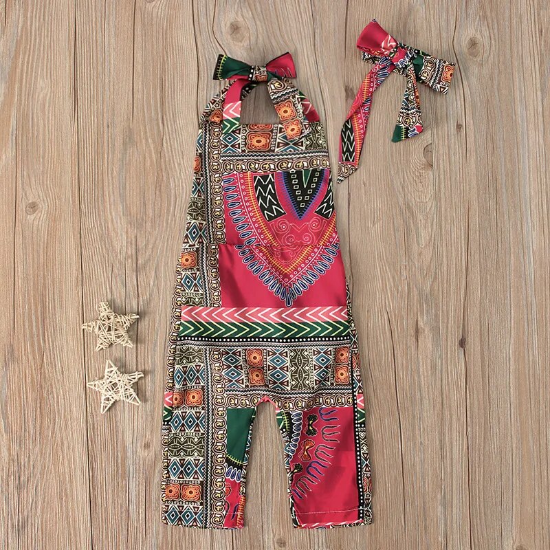 Baby Girl African Dashiki Dress