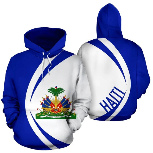 Tessffel Country Haiti Island Retro Pullover
