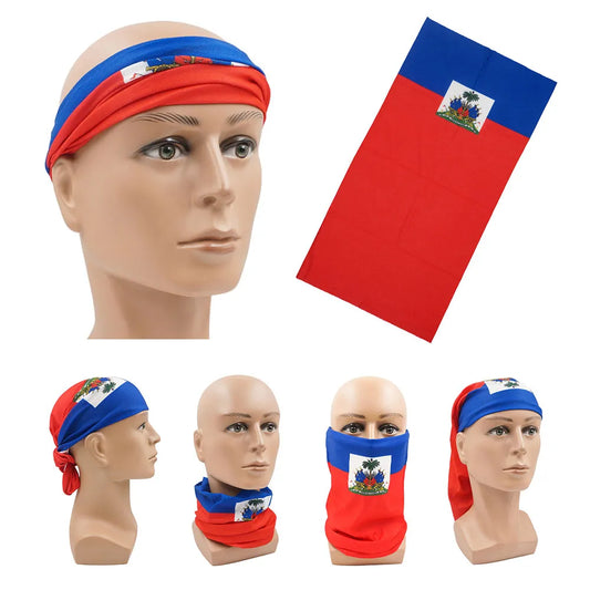 Haiti National Flag Bandana