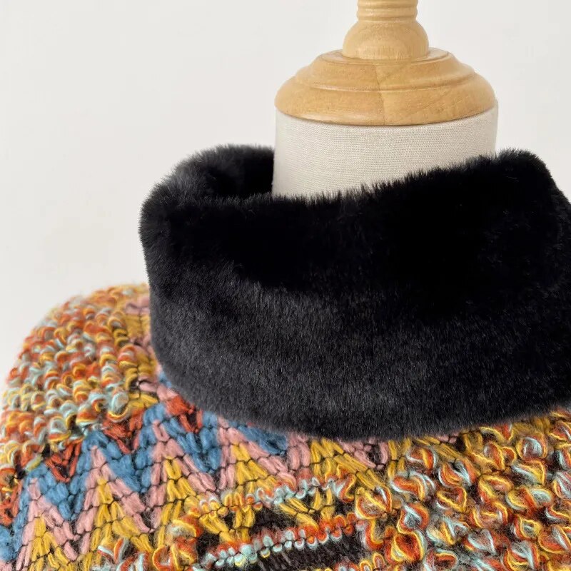 Knitted Pullover Cloak