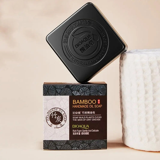 Organic Handmade Herbal Essential Bamboo Oil Soap