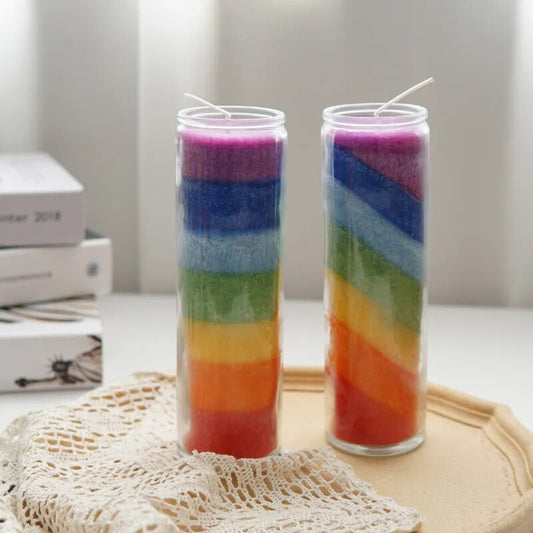 7 Day Multi-colored Ritual Candle