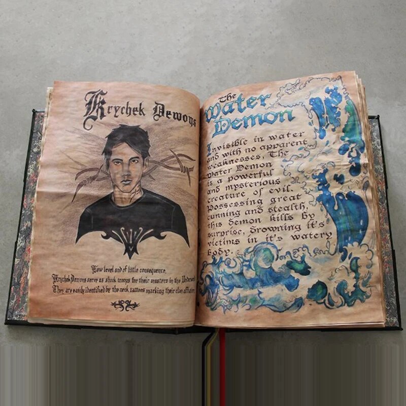 Book Of Shadows Blank Spellbook