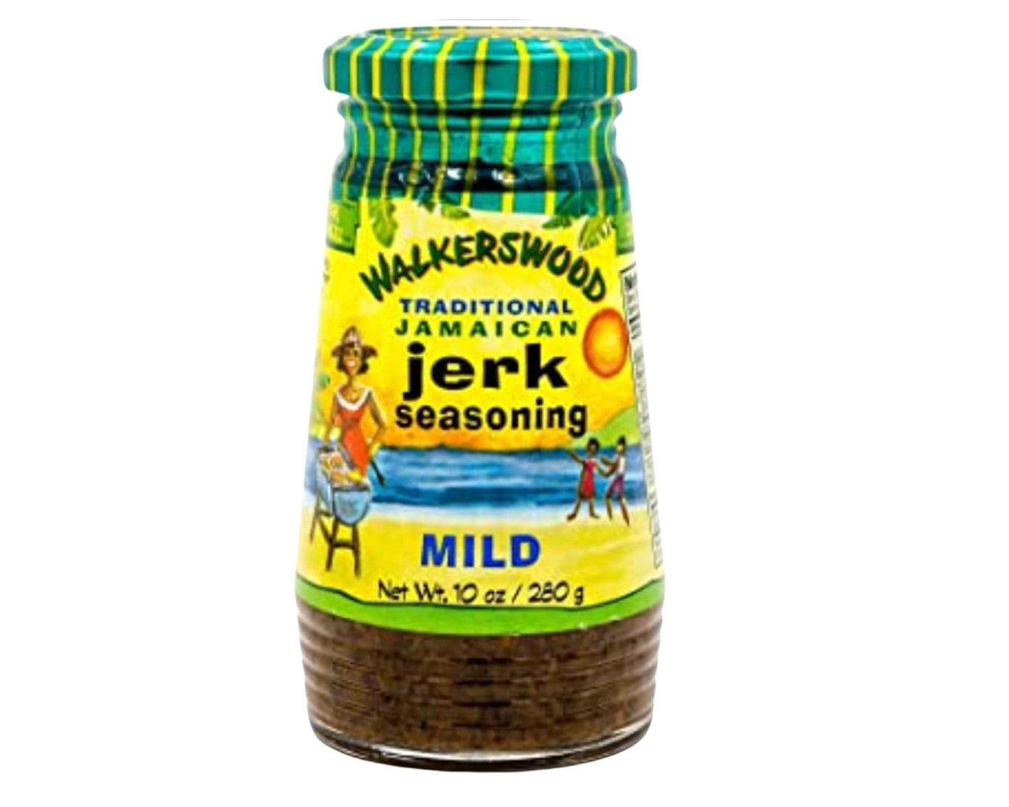 Walkerswood Traditional Jamaican Jerk Seasoning- Hot & Spicy- 10 oz