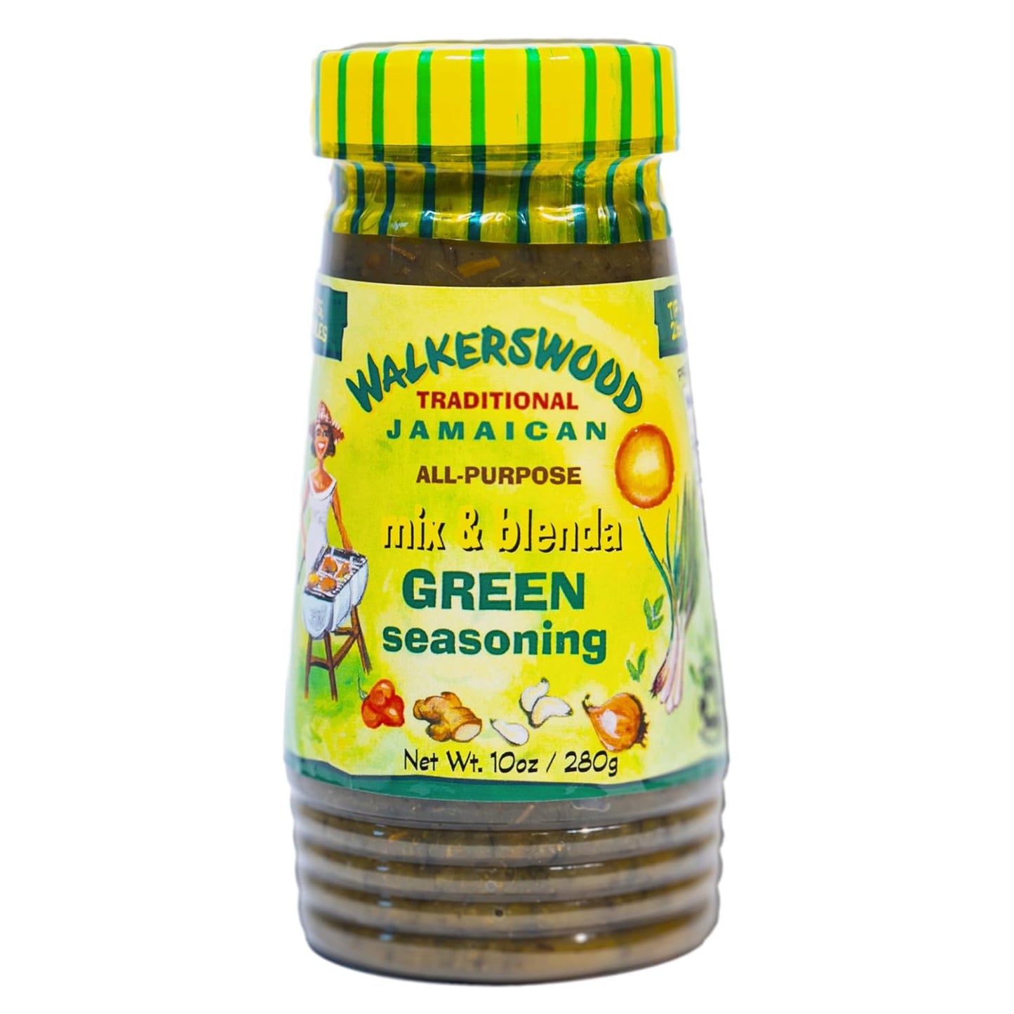 Walkerswood Traditional Jamaican Jerk Seasoning- Hot & Spicy- 10 oz