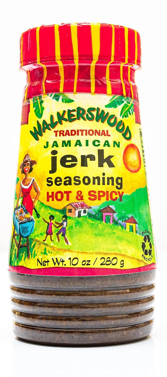 Walkerswood Traditional Jamaican Jerk Seasoning- Hot & Spicy- 10 oz