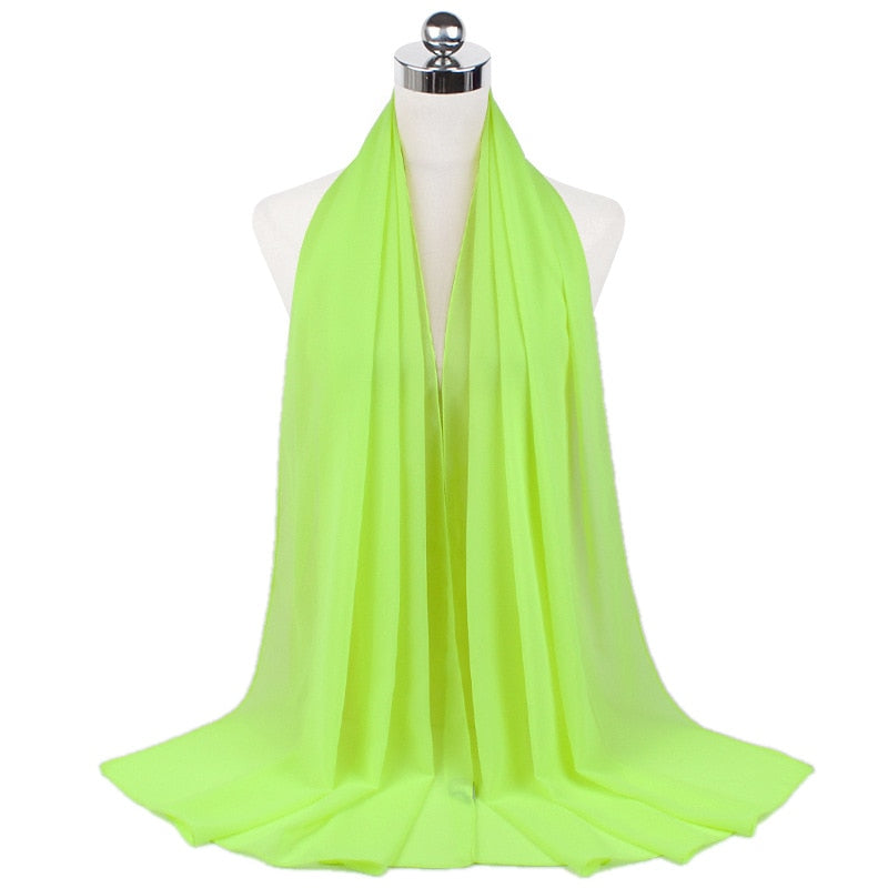 Muslim Chiffon Hijabs