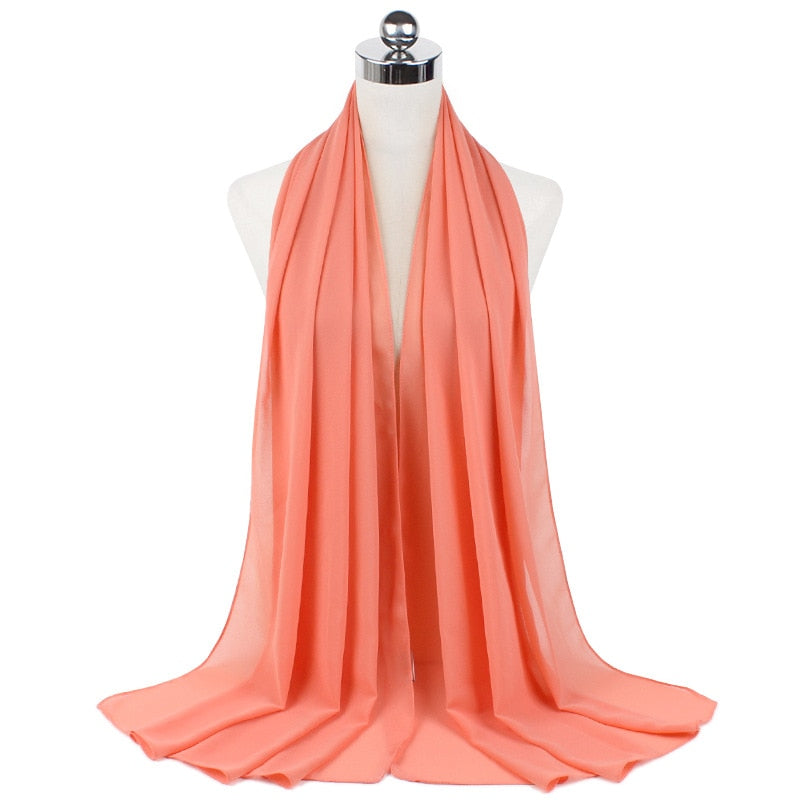 Muslim Chiffon Hijabs
