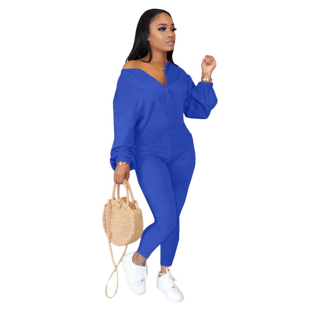 Casual Autumn Long Sleeve Jumpsuit