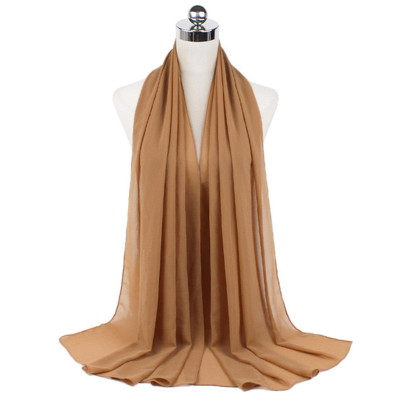 Muslim Chiffon Hijabs