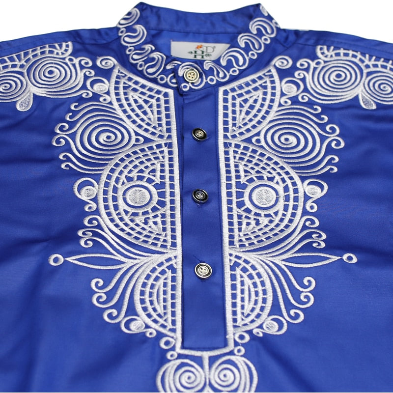 2 Pc Dashiki Pants Set