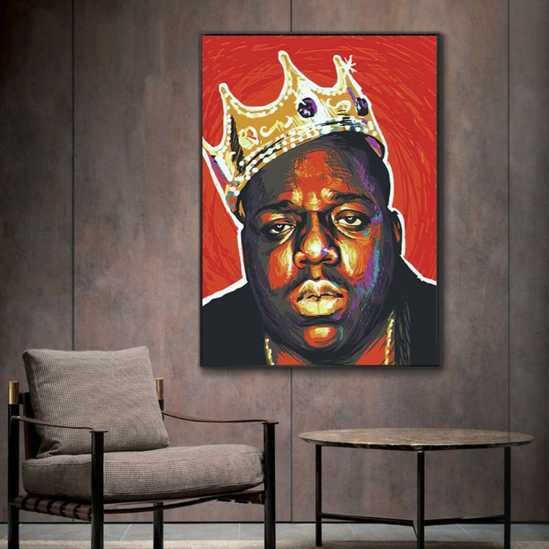 Notorious Big Art Canvas