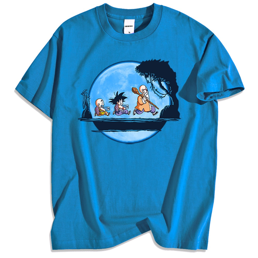 Japanese Fashion Anime Cartoons Print Mens T-Shirt