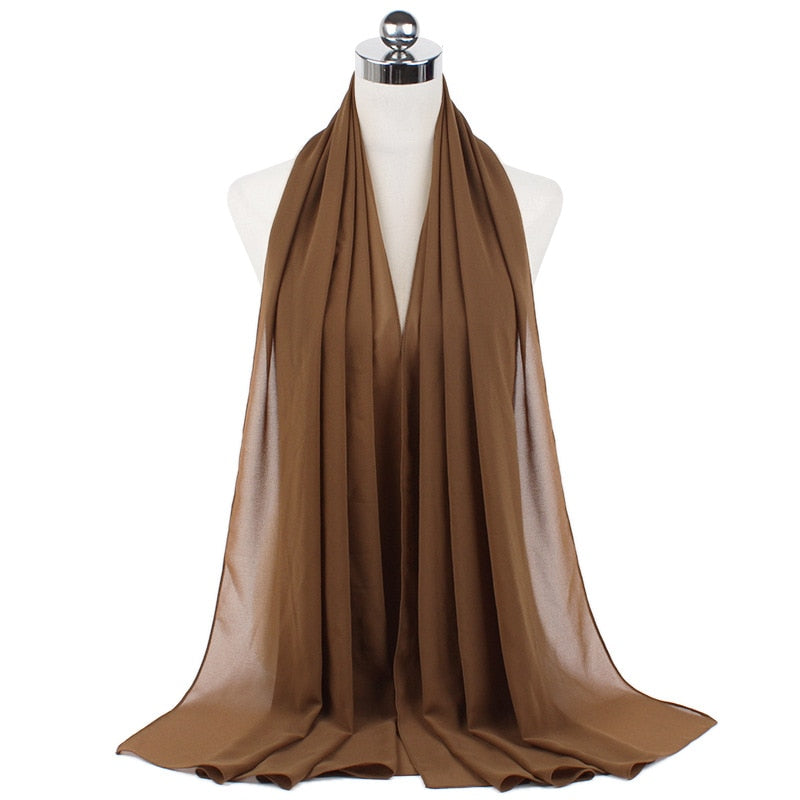 Muslim Chiffon Hijabs