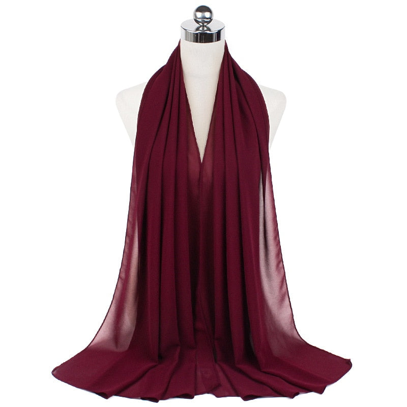 Muslim Chiffon Hijabs