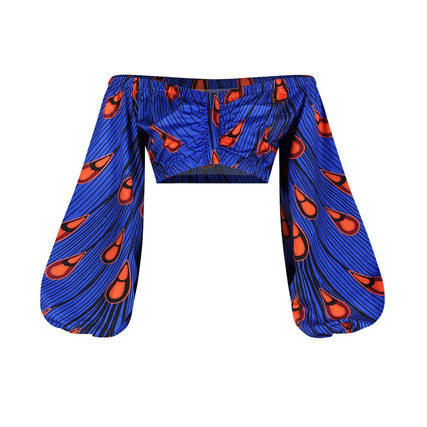 African Split Skirt 2 Piece for Women