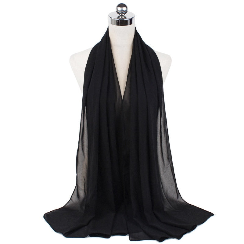 Muslim Chiffon Hijabs