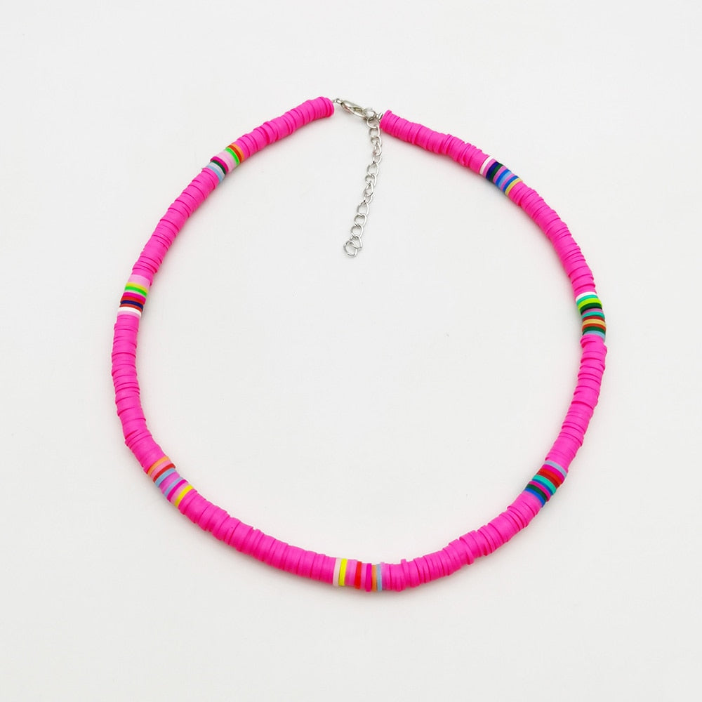 Bohemian Rainbow Heshi Choker