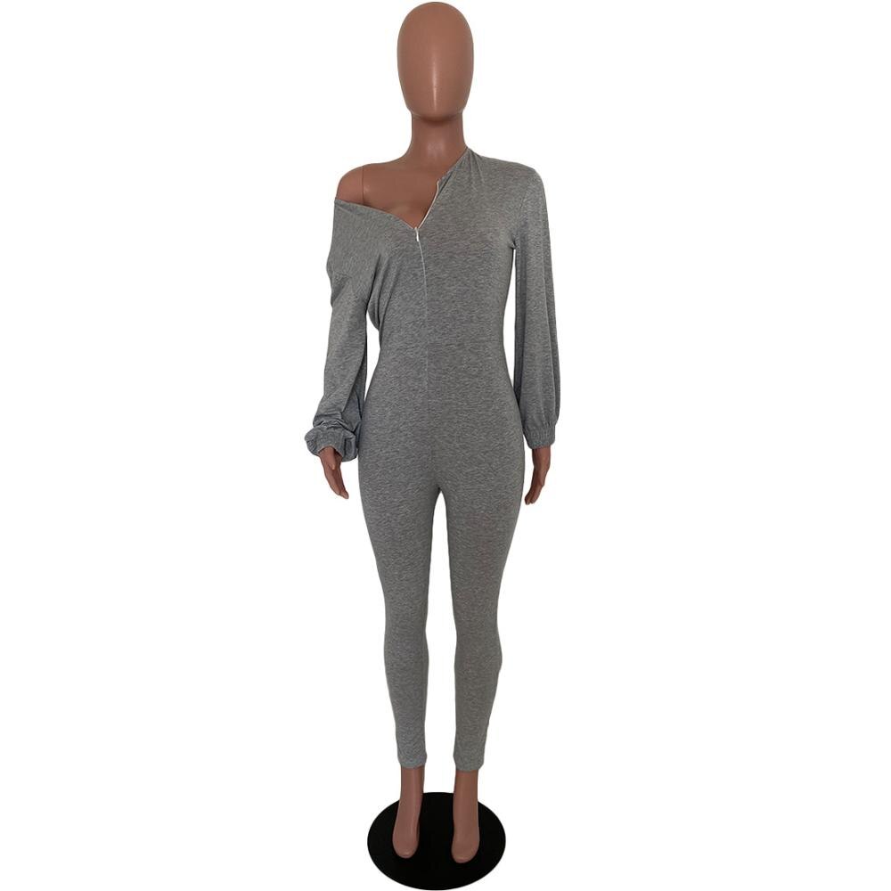 Casual Autumn Long Sleeve Jumpsuit