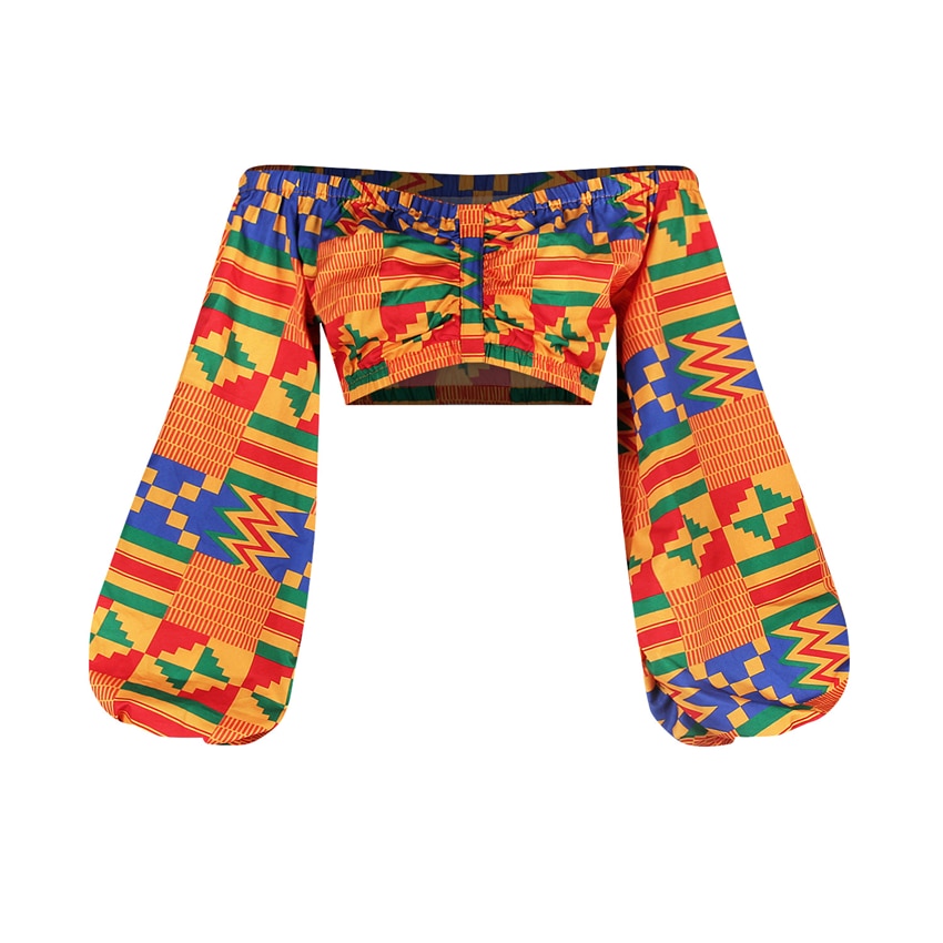 African Split Skirt 2 Piece for Women