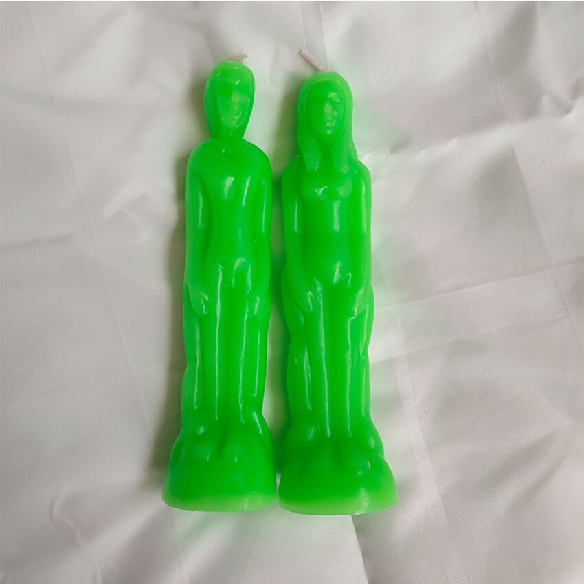 Male and Female Image Statue Figurine Candle Decorative Candle