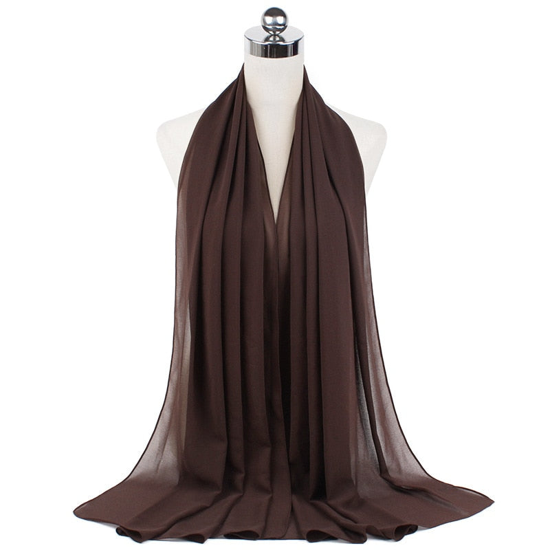 Muslim Chiffon Hijabs