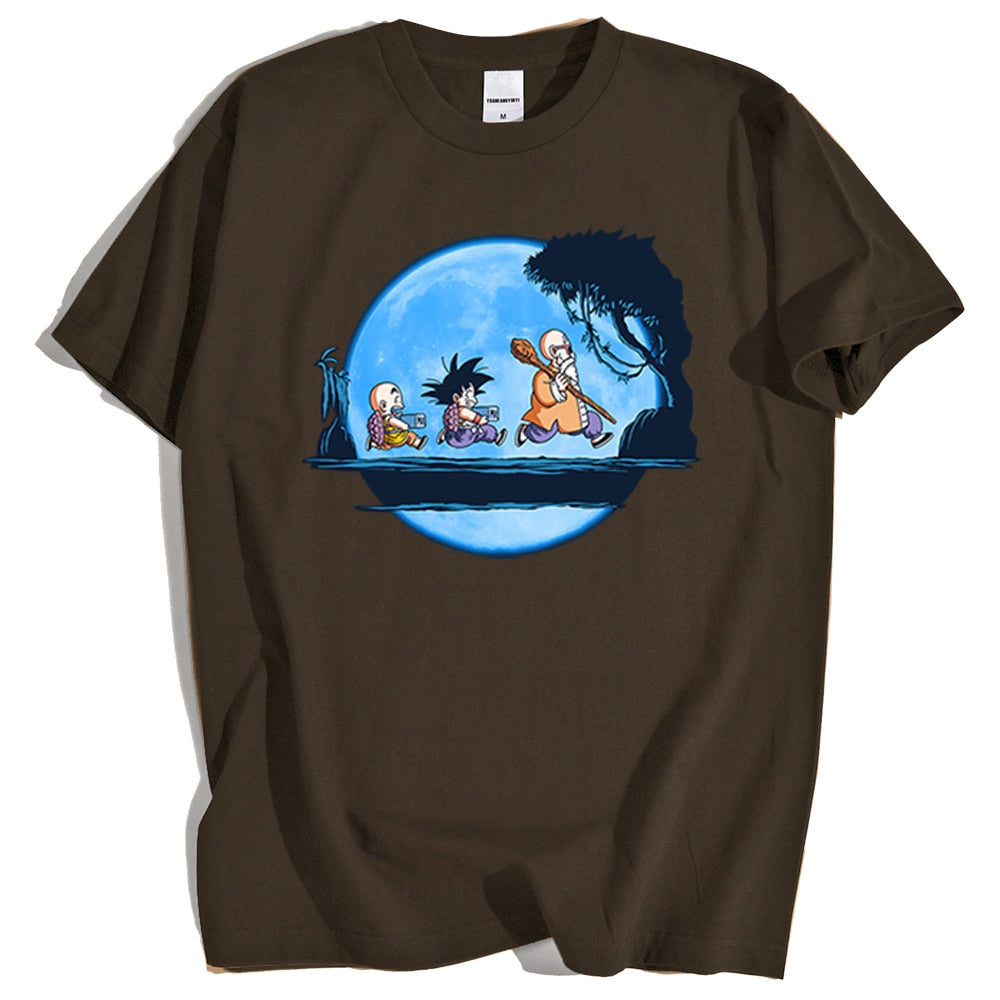 Japanese Fashion Anime Cartoons Print Mens T-Shirt