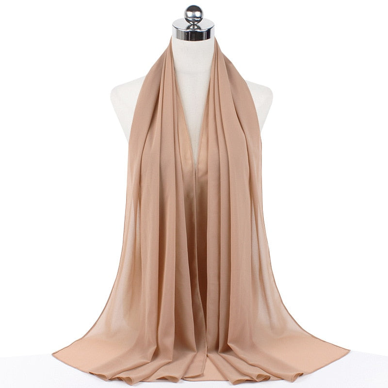 Muslim Chiffon Hijabs