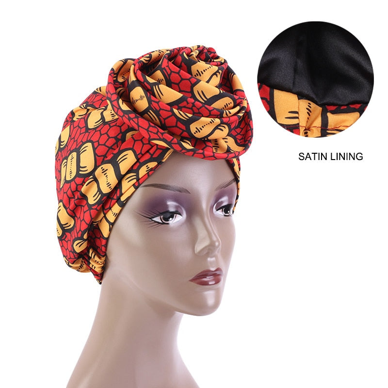 Floral Ankara Head Wrap