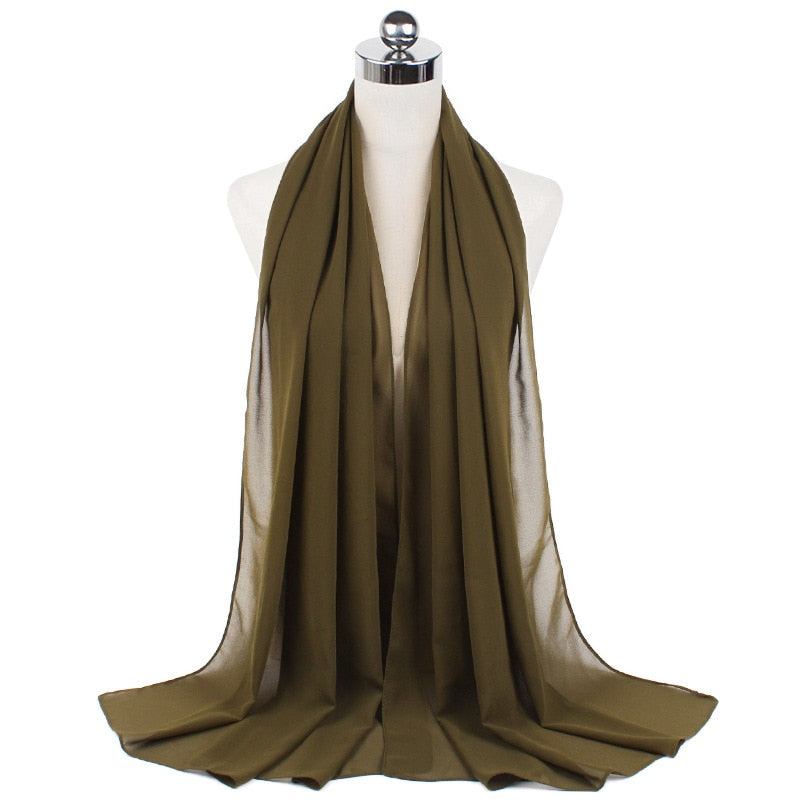 Muslim Chiffon Hijabs