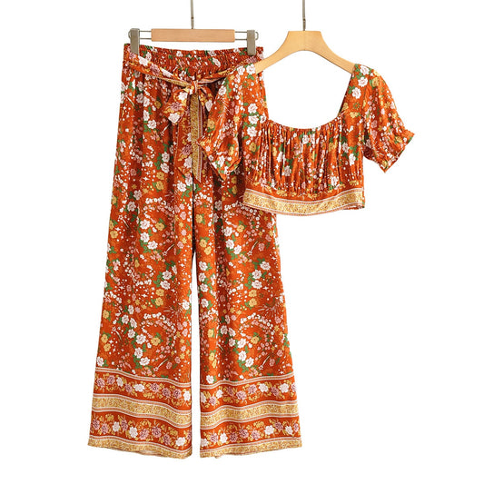 2 Piece Vintage Chic Set