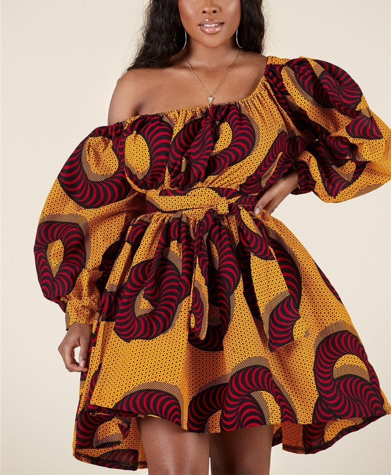 African Woman Tribal Dress