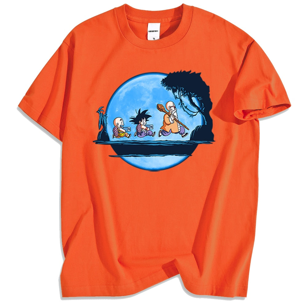 Japanese Fashion Anime Cartoons Print Mens T-Shirt