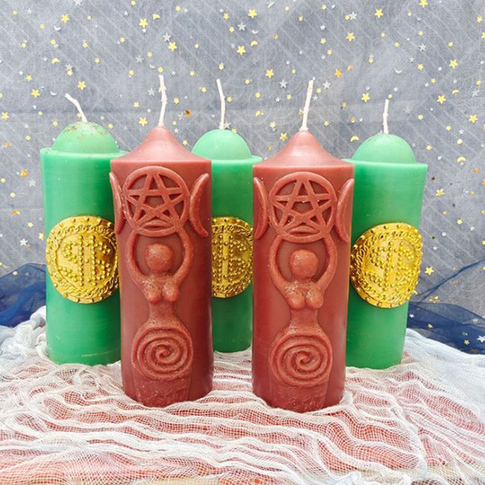 Magic Ritual Coin Star Candle