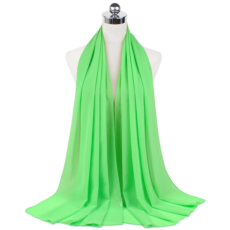 Muslim Chiffon Hijabs