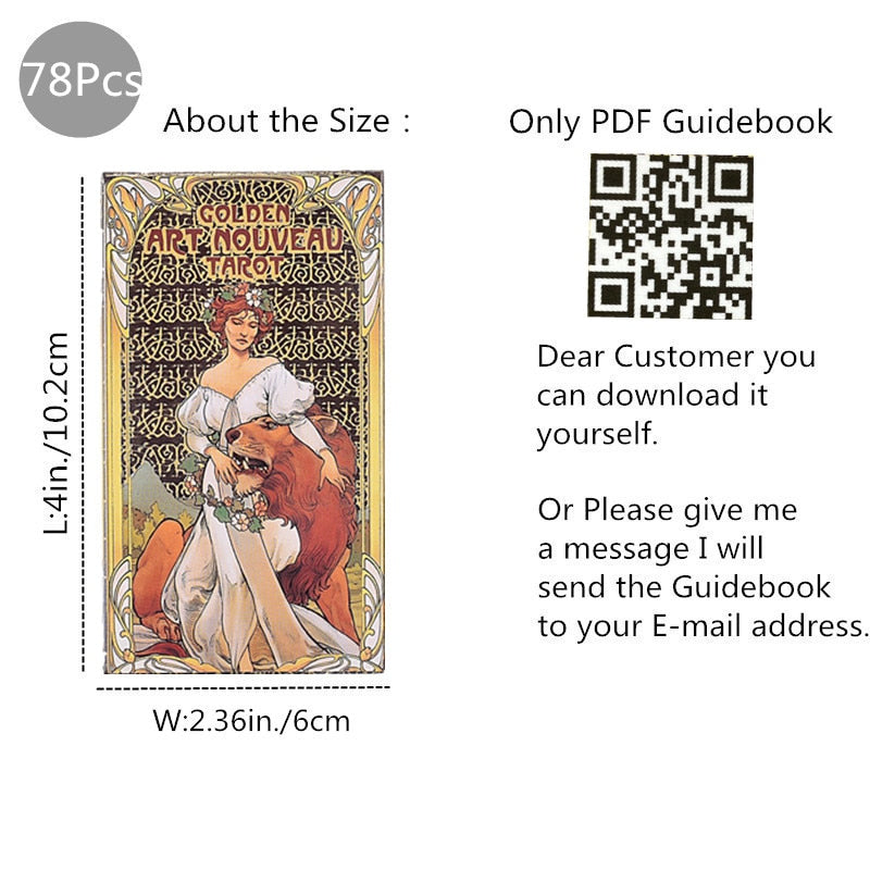 Shamanic Healing Oracle Tarot Cards Divination Deck Full English Version Board Games for Adults and Children